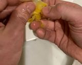 Foto del paso 3 de la receta Ceviche de dentón con toque de wasabi