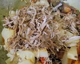A picture of step 4 of Bamboo shoots Tomatoes Potato Chokha.