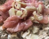 A picture of step 6 of Rhubarb overnight oats.