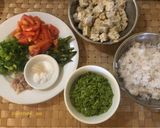 Foto langkah ke 1 dari resep Bothok Tempe & Lamtoro (Petai Cina).