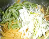 A picture of step 4 of Potato Galette... 'Okonomiyaki Style'.