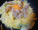 A picture of step 5 of Potato Galette... 'Okonomiyaki Style'.