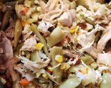 A picture of step 3 of Chicken Pot Pie.