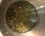 A picture of step 1 of Mung dal Halwa.