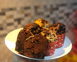 Foto langkah ke 8 dari resep Muffin Chocolate Tintin Rayner (tanpa Mixer).