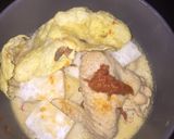 Foto langkah ke 10 dari resep Opor #keto (opor ayam + ontong).