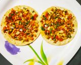 मसाला पापड (masala papad recipe in marathi) रेसिपी स्टेप 4 फोटो 
