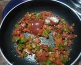 A picture of step 3 of Vegetable masala cheese toast-Open sandwich.