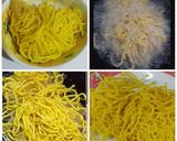 รูปขั้นตอนการทำที่ 3 ของ เส้นเหลืองทอดกรอบราดหน้าไก่