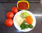 Foto del paso 1 de la receta: Canutos con salsa boloñesa