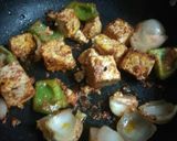A picture of step 5 of Paneer Tikka.