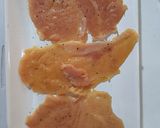 Foto del paso 7 de la receta: Pollo Momia, con puré de ejote