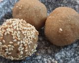 A picture of step 5 of Winter Immunity Booster :Til ke Ladoo💕.
