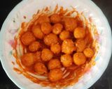 A picture of step 3 of Smoked paprika baby potato.