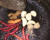 Foto langkah ke 2 dari resep Daun singkong tumbuk kuah santan.