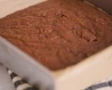A picture of step 3 of Mint brownies.