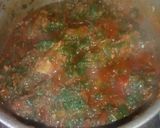 A picture of step 4 of Spaghetti with Spinach Sauce.