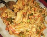 A picture of step 11 of Yummylicious pasta.