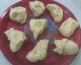 Foto langkah ke 4 dari resep "Si Menul" Donat Tiga Rasa.