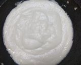 A picture of step 2 of Minapa rotti Andhra dish.