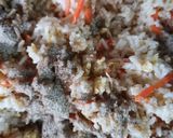 Gambar langkah 6 resipi Nasi Goreng Bunga Kantan.