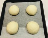 A picture of step 6 of Hand-Kneaded Hamburger Buns.
