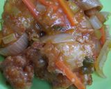 Foto langkah ke 4 dari resep Kakap goreng tepung saus asam manis.