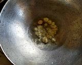 A picture of step 2 of Cholai Bhaji.