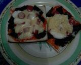 Foto langkah ke 10 dari resep Pizza Roti tawar nori teflon.