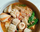 Foto langkah ke 5 dari resep Seblak Jamur Enoki 🍲.