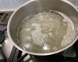 Une image de l'étape 2 de Crozets au thon, oignon rouge et panaché de mascarpone gorgonzola.