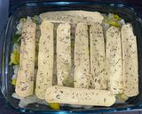 Une image de l'étape 3 de Gratin de poireaux et chou blanc au reblochon 🧀 🥬.