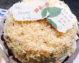 Foto langkah ke 8 dari resep Brownies Kukus Coklat Green Tea Keju.