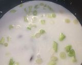 A picture of step 4 of Rice and Peas! (Beans).