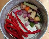 Foto langkah ke 3 dari resep Gulai nangka plus telur puyuh.
