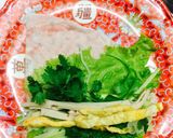 A picture of step 3 of Vietnamese Fresh Spring Rolls (Nem cuốn/Gỏi cuốn).