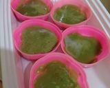 Foto langkah ke 3 dari resep Matcha Oreo ChocoBeng Puding.
