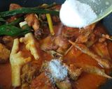 Gambar langkah 5 resipi Ayam Masak Merah.