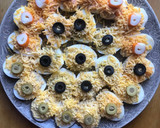 Foto del paso 21 de la receta: Huevos rellenos de tres sabores