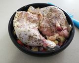 Foto del paso 2 de la receta: Pollo al horno con verduras