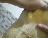 Foto langkah ke 2 dari resep Roti Jumbo Keto Isi Daging Ayam.