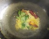 A picture of step 4 of Pepper rasam.