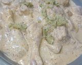 A picture of step 1 of Creamy chicken handi.