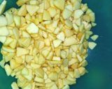 A picture of step 1 of Lemon masala fruit chaat (Ramadan iftar).
