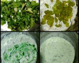 A picture of step 2 of Kiwi and grape shrikhand.