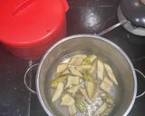 Hình bước làm 1 của món Bánh chuối xanh (nghe kì nhưng ngon nha ☺️)