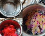 A picture of step 2 of Hibiscus and Honey Lemon Tea.