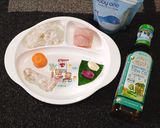 Foto langkah ke 1 dari resep Bubur Ayam Tempe (MPASI 6 bulan pertama hari ke 1 dan 2).