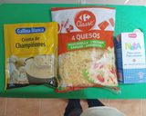 Foto del paso 4 de la receta: Pollo con crema de champiñones