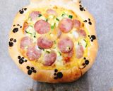 Hình bước làm 6 của món Pizza tạo hình